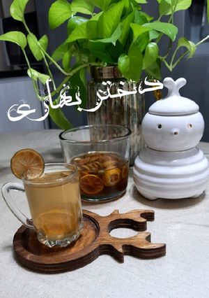 عکسی از دستور معجون لیمو عسلی