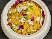 A picture of saffron rose petals
