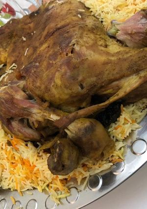 صورة لوصفة خروف مندي على طريقتي