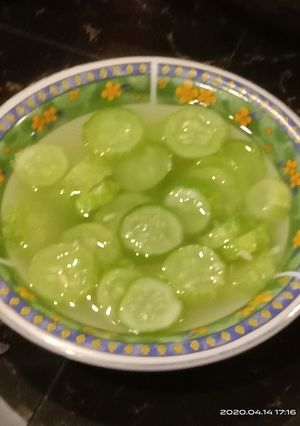 Foto resep Timun sayur bening