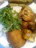 Pachamanca a la olla de yuca