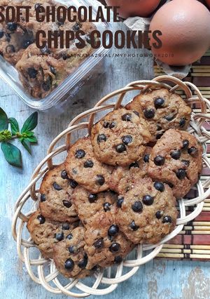 Foto resep Soft chocolate chips cookies