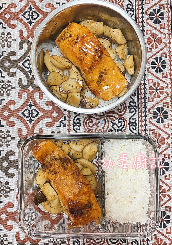 [便當系列]照燒鮭魚 的食譜成品照片