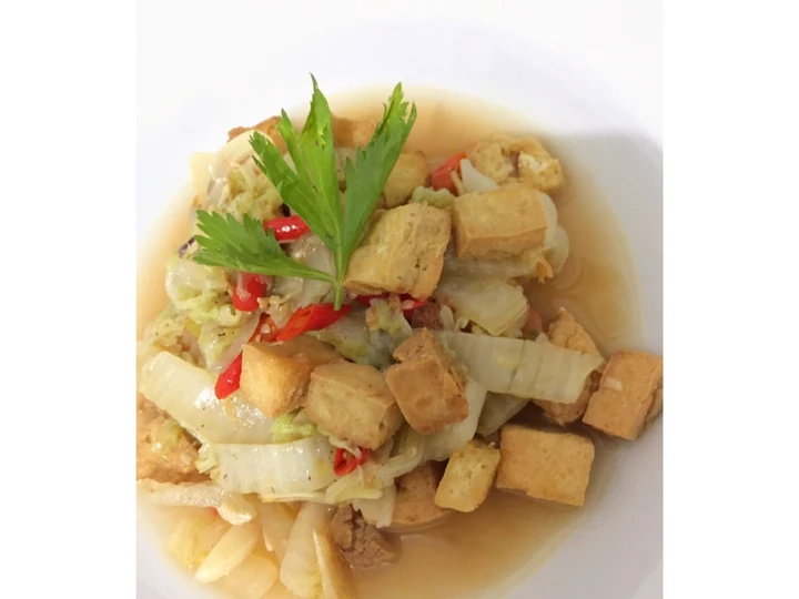 Langkah Gampang Membuat Resep Tumis Sawi Putih Tahu yang Enak Banget Anti Ribet, Bisa Manjain Lidah