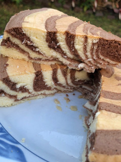 Una foto de Torta marmolada súper esponjosa
