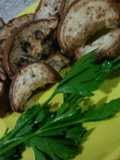 Chips saludables de berenjena