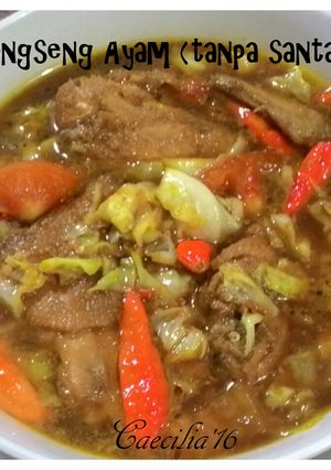 Foto resep Tongseng Ayam Tanpa Santan