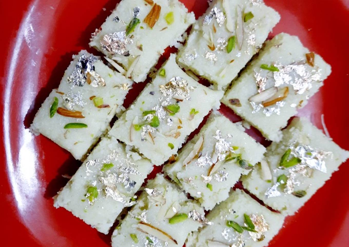 Coconut burfi