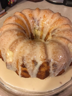 Una foto de Bundt cake 7up