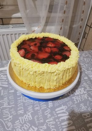 Retro gyümölcstorta kicsit újragondolva recept fotója