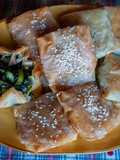 Involtini di pasta fillo alle verdure