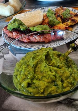 Una foto de Receta de Guasacaca venezolana
