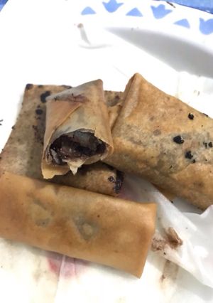 Foto resep Lumpia cokelat simple/chocolava lumpia