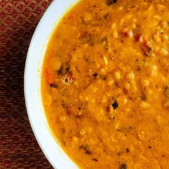 A picture of Rajasthani Panchmel Dal.