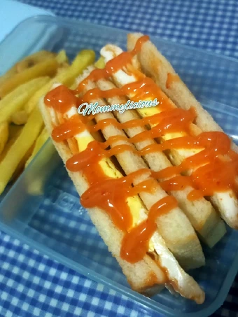 Langkah Gampang Menyiapkan Resep Ropang telur keju saus mentai Mommylicious yang Lezat Anti Ribet, Bikin Ngiler