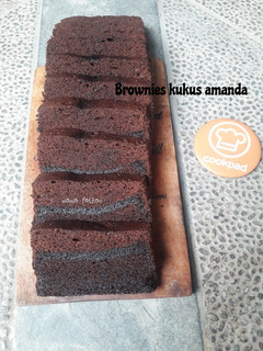 Foto resep Brownies kukus amanda