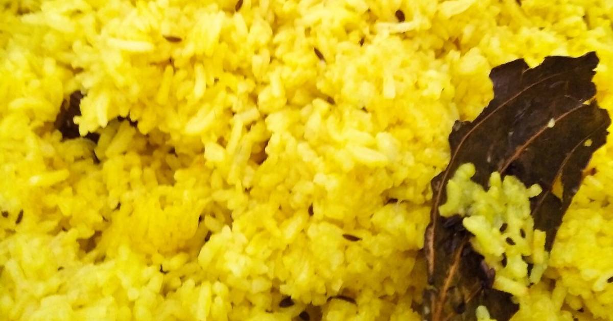Resipi Yellow Jeera Rice (Cumin Rice) oleh Zarafafiis ️🌹 Cookpad
