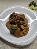 Papines y portobellos a la crema