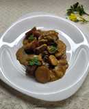 Papines y portobellos a la crema