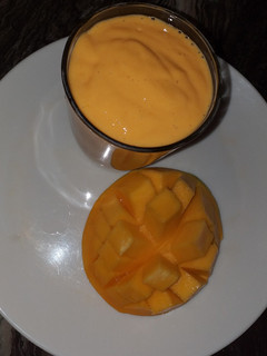 A picture of Mango lassi.