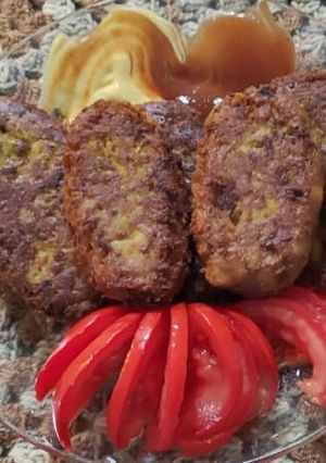 عکسی از دستور کتلت شبنم پز😍