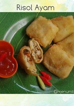 Foto resep Risol ayam Enak