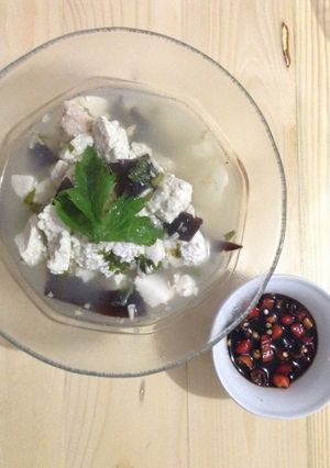 Foto resep Sup Tahu Jamur Ayam