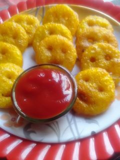 आलू स्माइली (Aloo smiley recipe in Hindi) रेसिपी मुख्य फोटो
