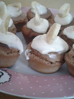Una foto de Muffins de chocolate sin harina ni azúcar