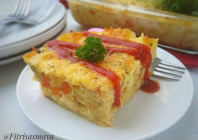 Resep Macaroni Schotel oleh Fitri Sasmaya - Cookpad