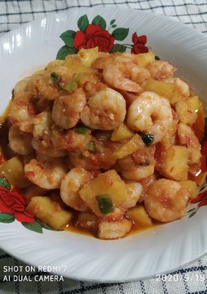 Foto resep 185. Sambal Goreng Udang Kentang - ala Mamah Afa