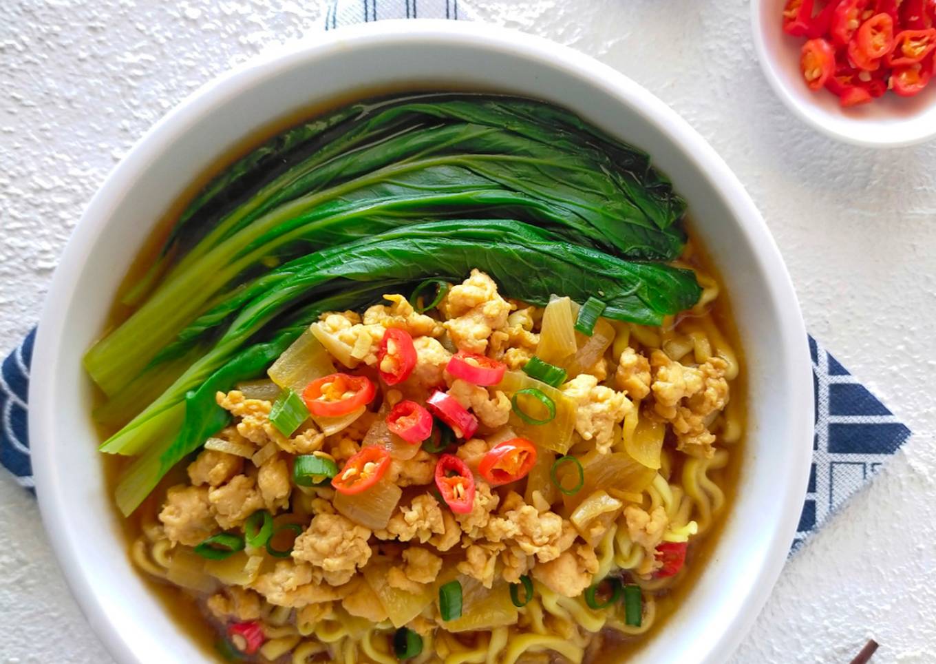 Mie Ayam Kuah Kecap
