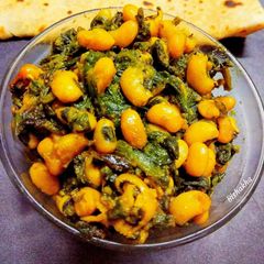 A picture of Spanich Lobiya sabzi.