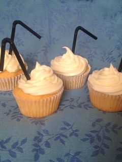 Una foto de Cupcakes de horchata