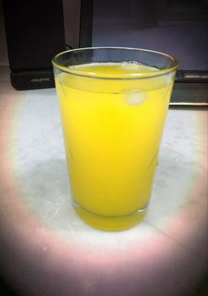 صورة لوصفة عصير برتقال مركز اقتصادي و مميز لرمضان 👌🏻
