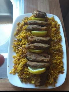 صورة لوصفة وصفة الأرز بالسمك