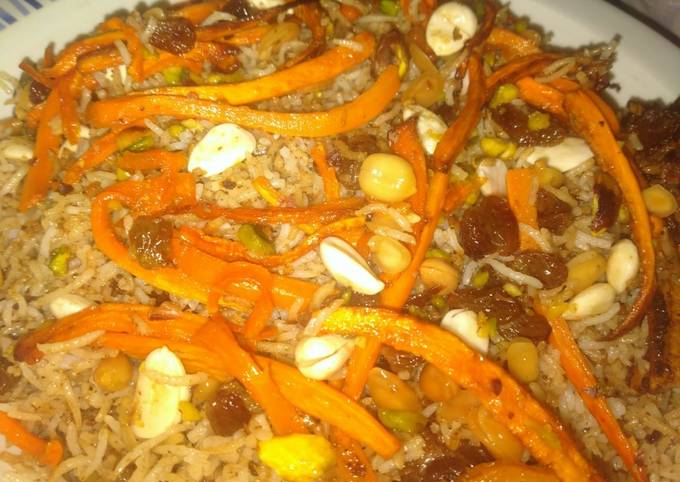 Kabuli pulao (afghani pulao)