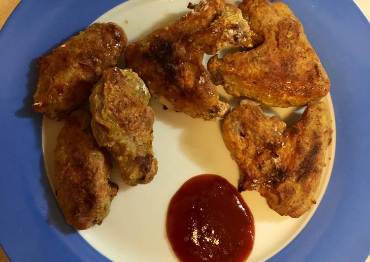 How to Make Ultimate CHICKEN WINGS 😋😋😋