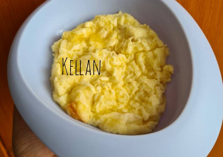 Resep MPASI 12m+ - Roti Kukus Keju, Sempurna