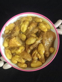 কাঁঠালের বিচি দিয়ে চিকেন রান্না রেসিপির প্রধান ছবি
