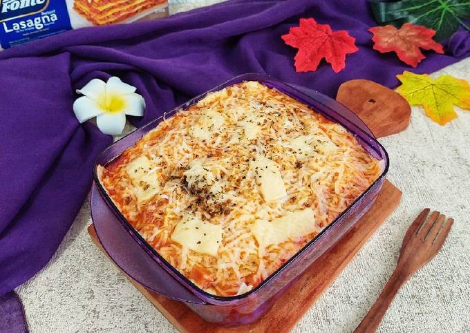 Resep Lasagna Kukus Oleh Lse Lusia Cookpad 