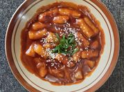 Gambar tteokbokki tanpa gochujang