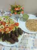 Mutton mince seekh kababs