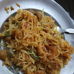 Soyabean maggi A picture of Soyabean maggi.