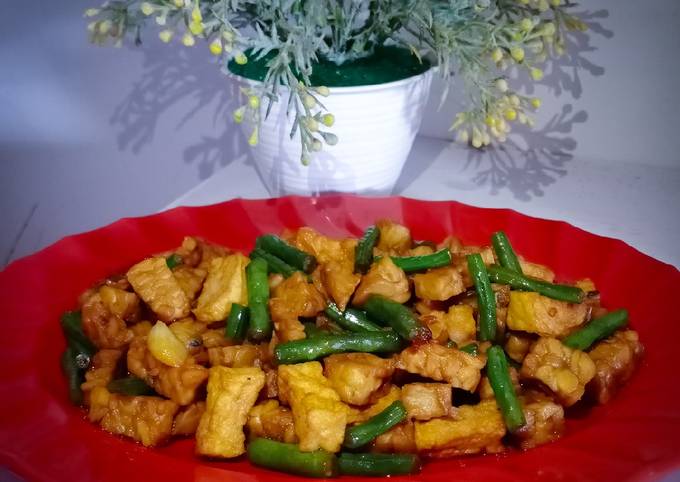 Resep Oseng2 kacang panjang dan tahu tempe oleh Depoer Resep Oseng2 kacang panjang dan tahu tempe oleh Depoer