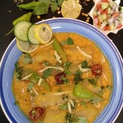 Chana dal lauki A picture of Chana dal lauki.