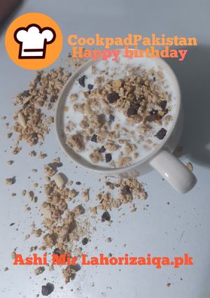 A picture of Healthy Breakfast Cereal with nuts.
