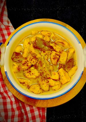 গাঠি  কচুর ডালনা (gathi kochur dalna recipe in Bengali) রেসিপির প্রধান ছবি