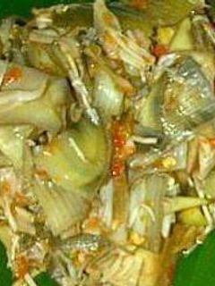 Foto resep Jantung pisang sambal mentah