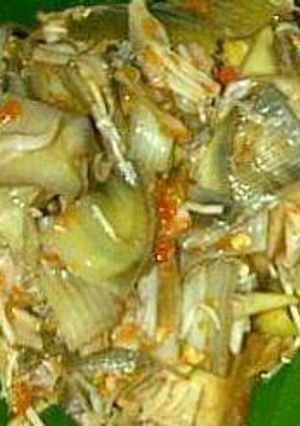 Foto resep Jantung pisang sambal mentah
